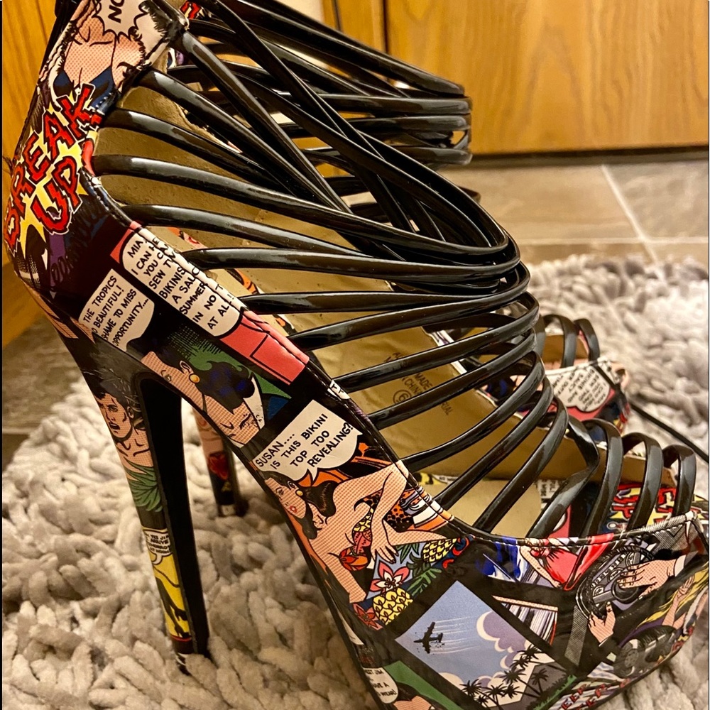 Multi-Color High Heels/ Pumps/ Stilettos